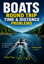 Boats: Round Trip Time and Distance