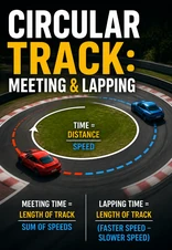 Circular Track: Meeting & Lapping