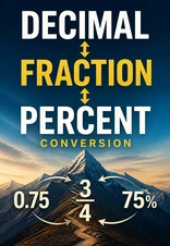 Decimal Fraction Percent Conversion