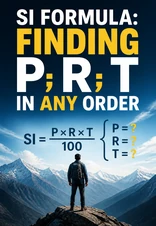 Simple Interest Formula: Find P, R, T