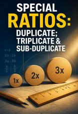 Duplicate, Triplicate and Sub-Duplicate Ratios