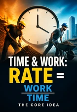 Time & Work: Rate = Work/Time