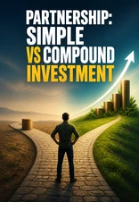 Partnership: Simple vs Compound Investment