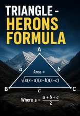 Heron’s Formula for Triangle Area